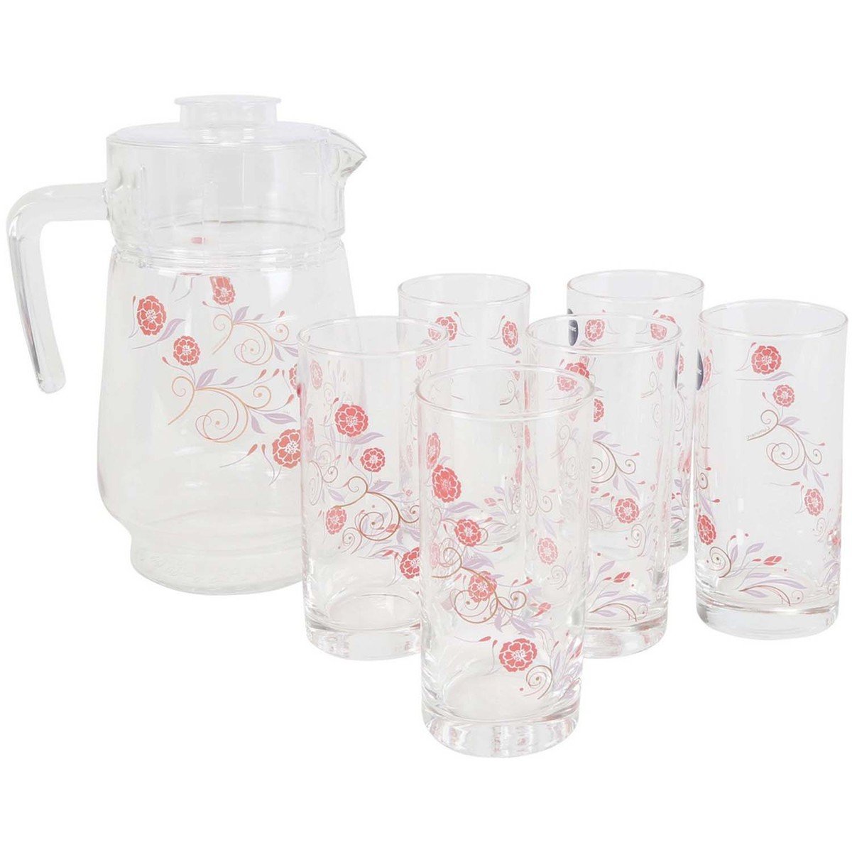 Luminarc Water Set 7pcs Assorted Design Online At Best Price Glass Setswater Set Lulu Uae 5749