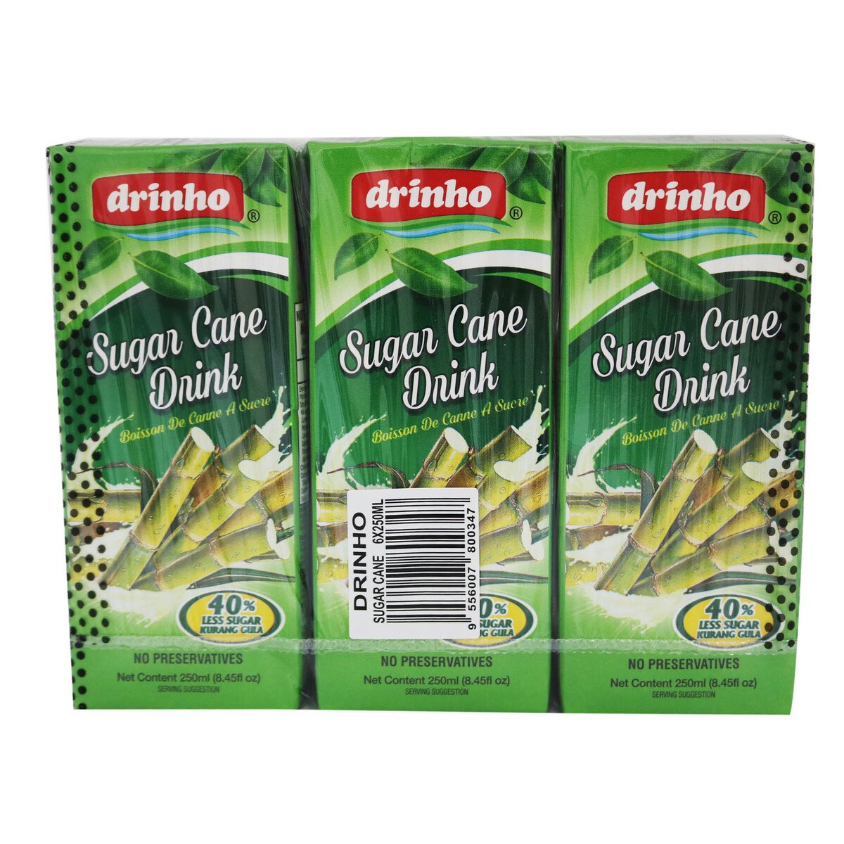 Drinho Sugar Can 6 x 250ml