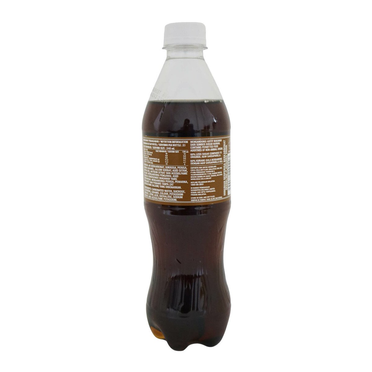 A&W Sarsaparilla Pet 500ml