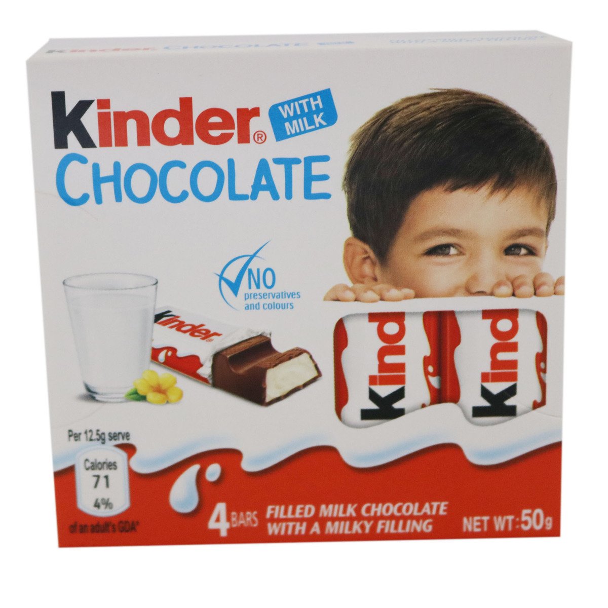 Kinder Chocolate T4 50g