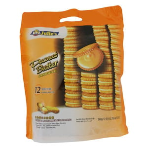 Julies Peanut Sandwich Biscuits 360g