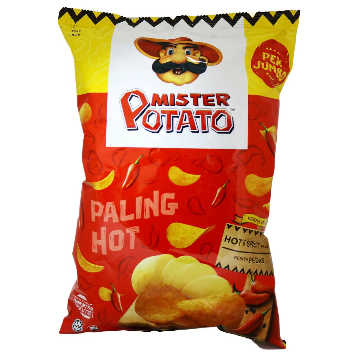 Mister Potato Hot & Spicy Chips 150g