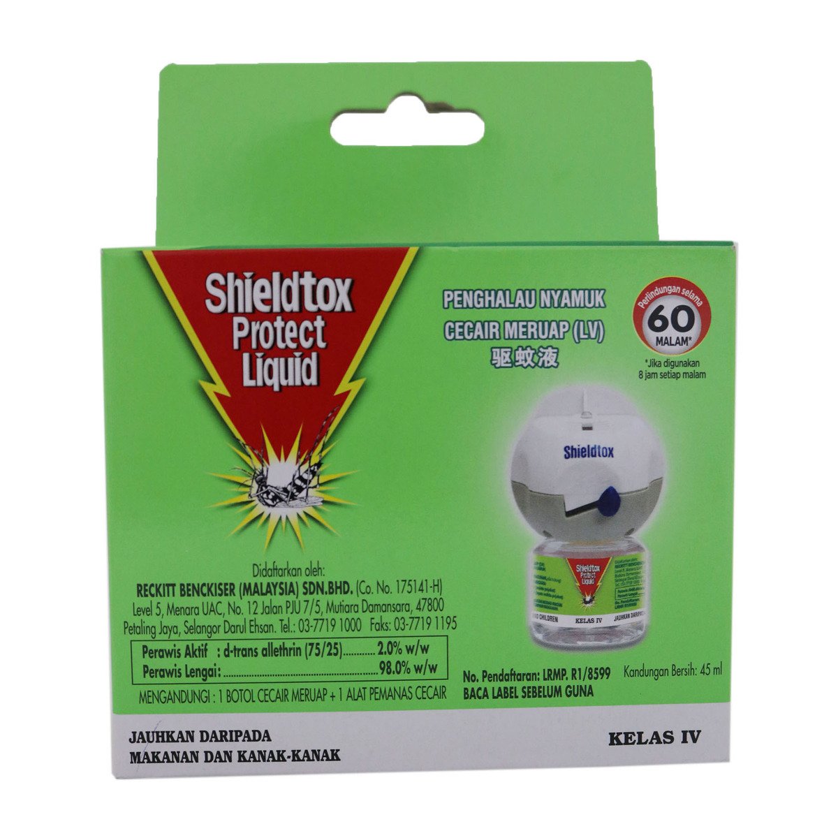 Shieldtox Protect Led Liquid Compact 45ml