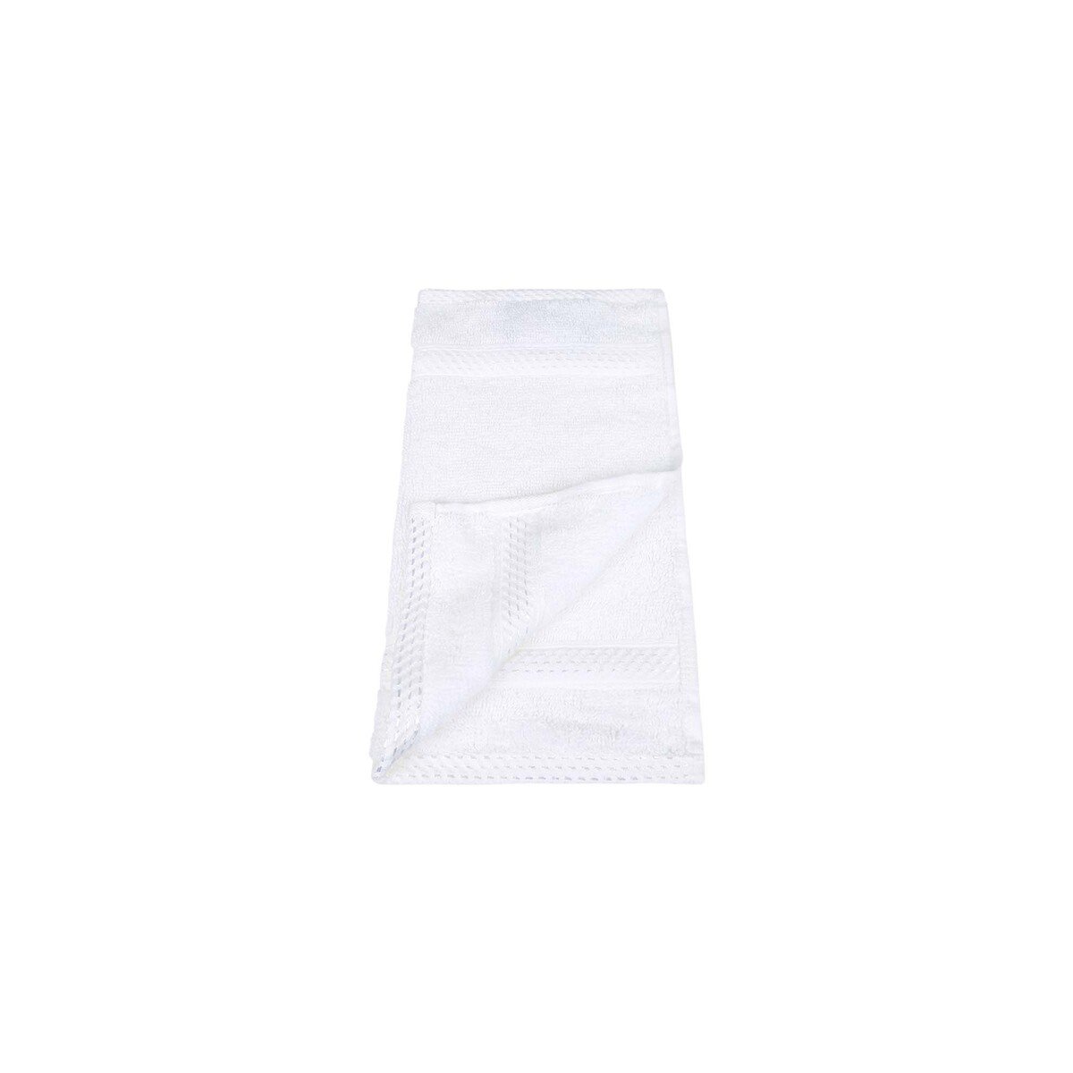 Laura Collection Face Towel White Size: W30 x L30cm