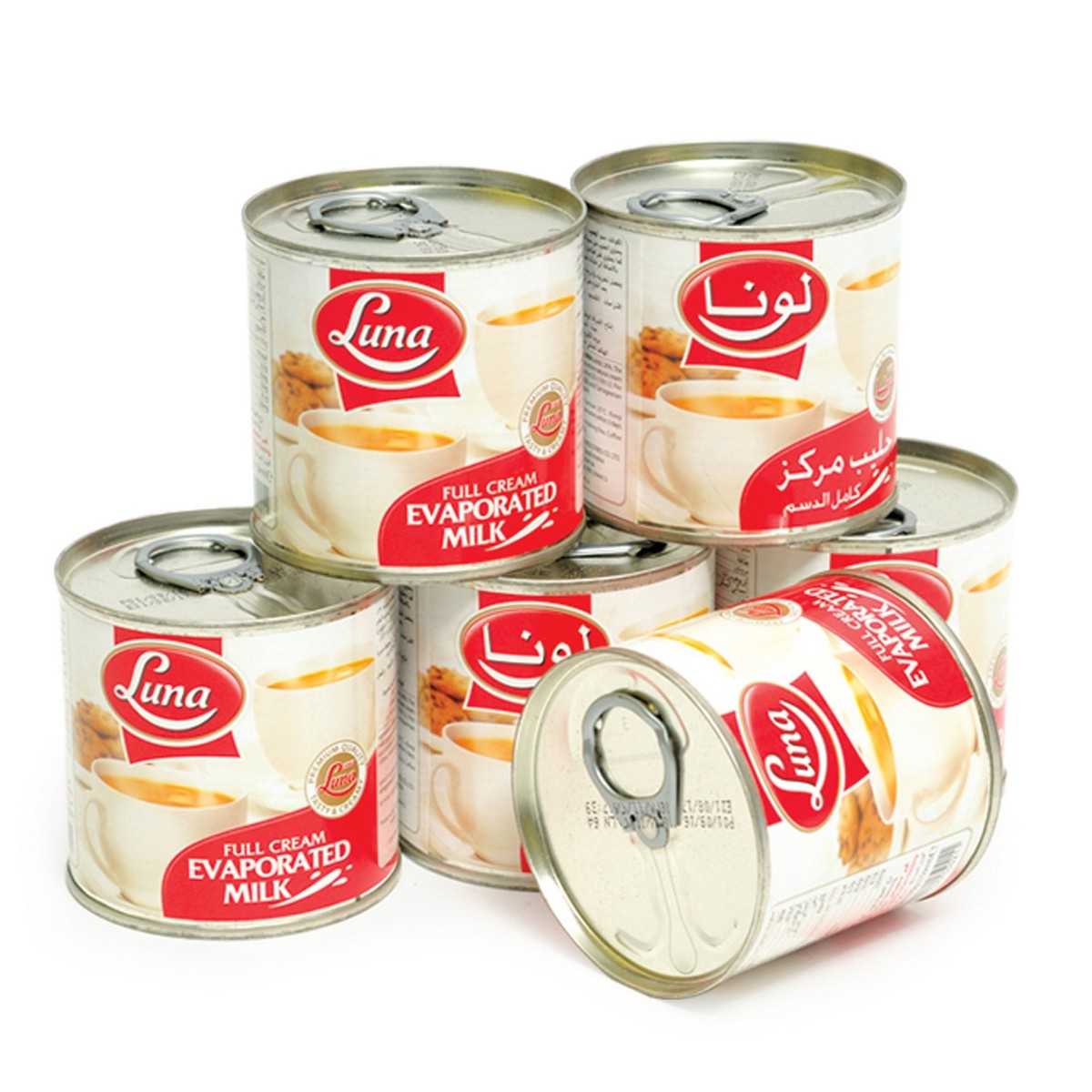 Luna Milk Full Cream 170 g 6 pcs