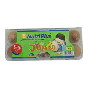 Nutriplus Egg Omega 3Jumbo 10pcs