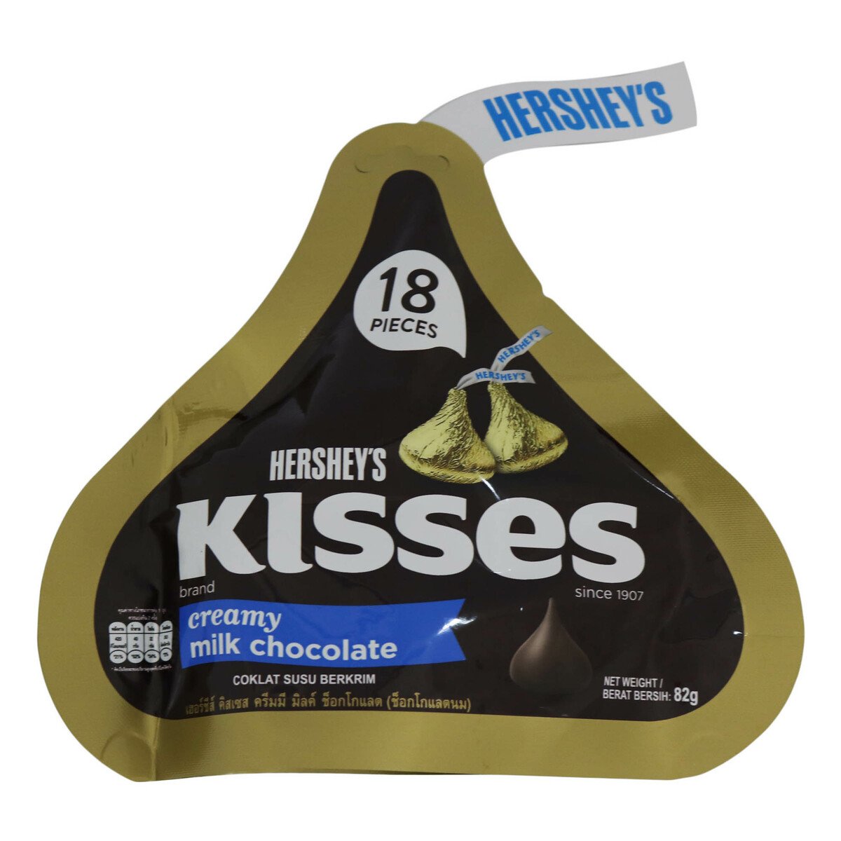 Hershey Milk Iconic Kisses 82g