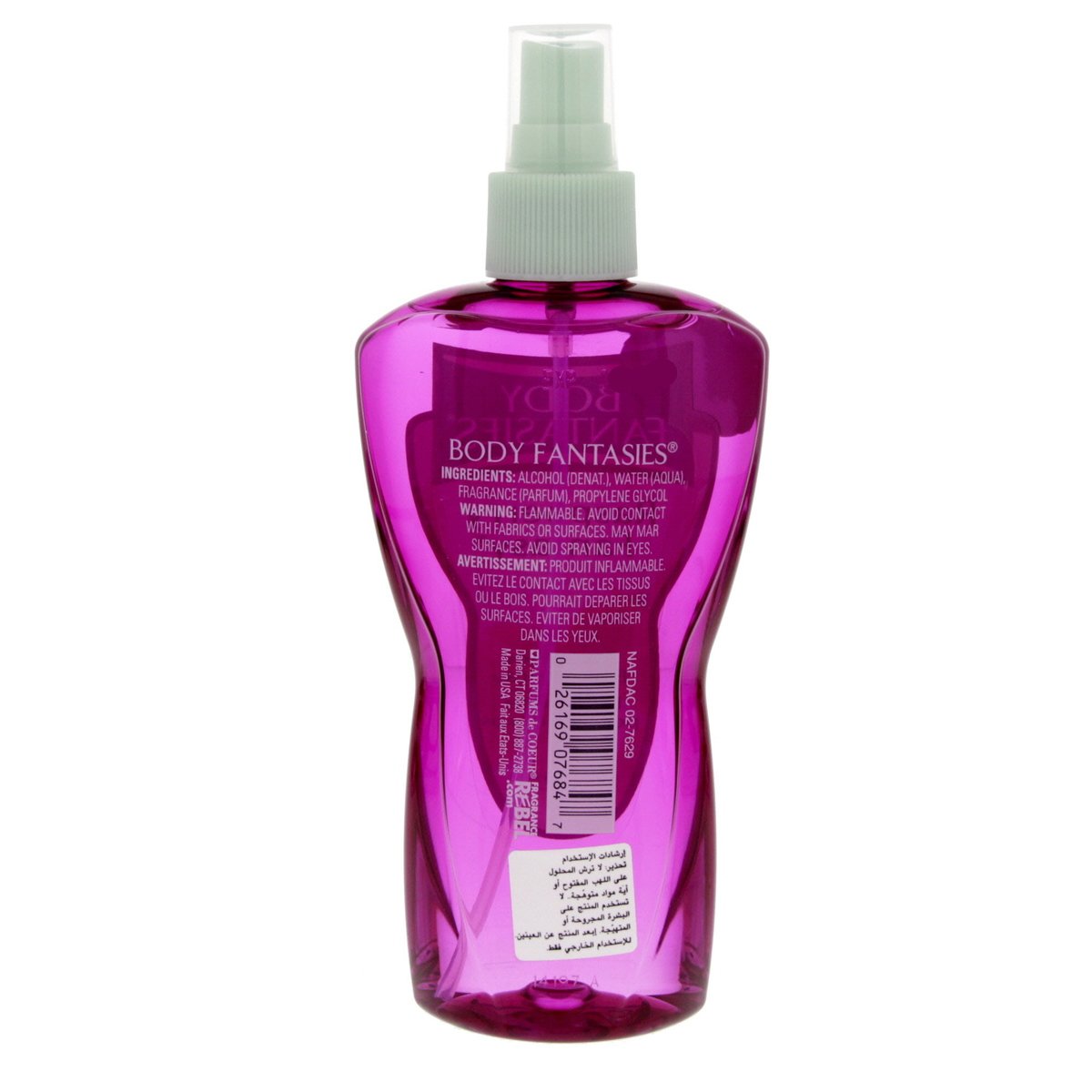 Body Fantasies Raspberry Fantasy Body Spray 236 ml