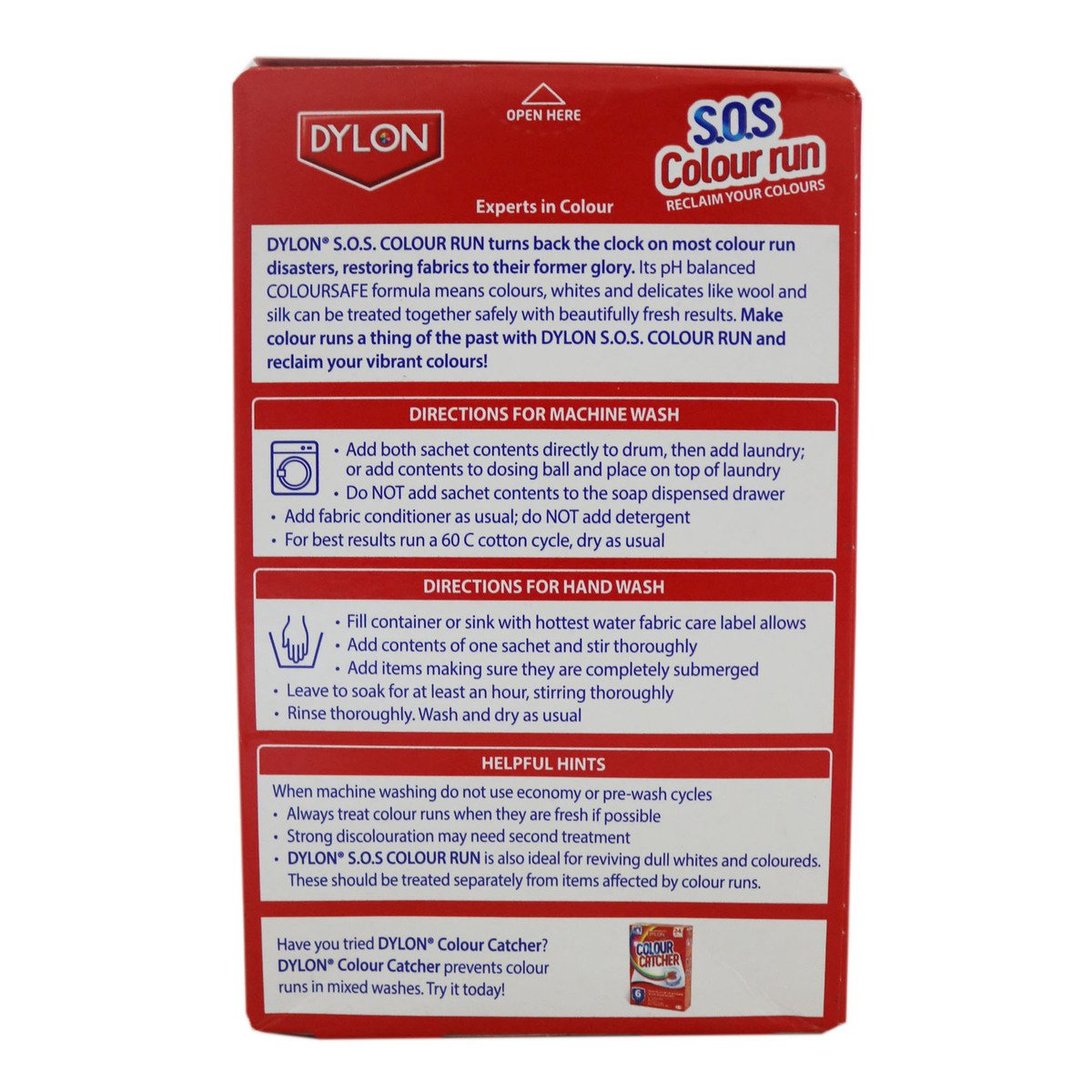 Dylon S.O.S Colour Run Remover [Colour Remover]