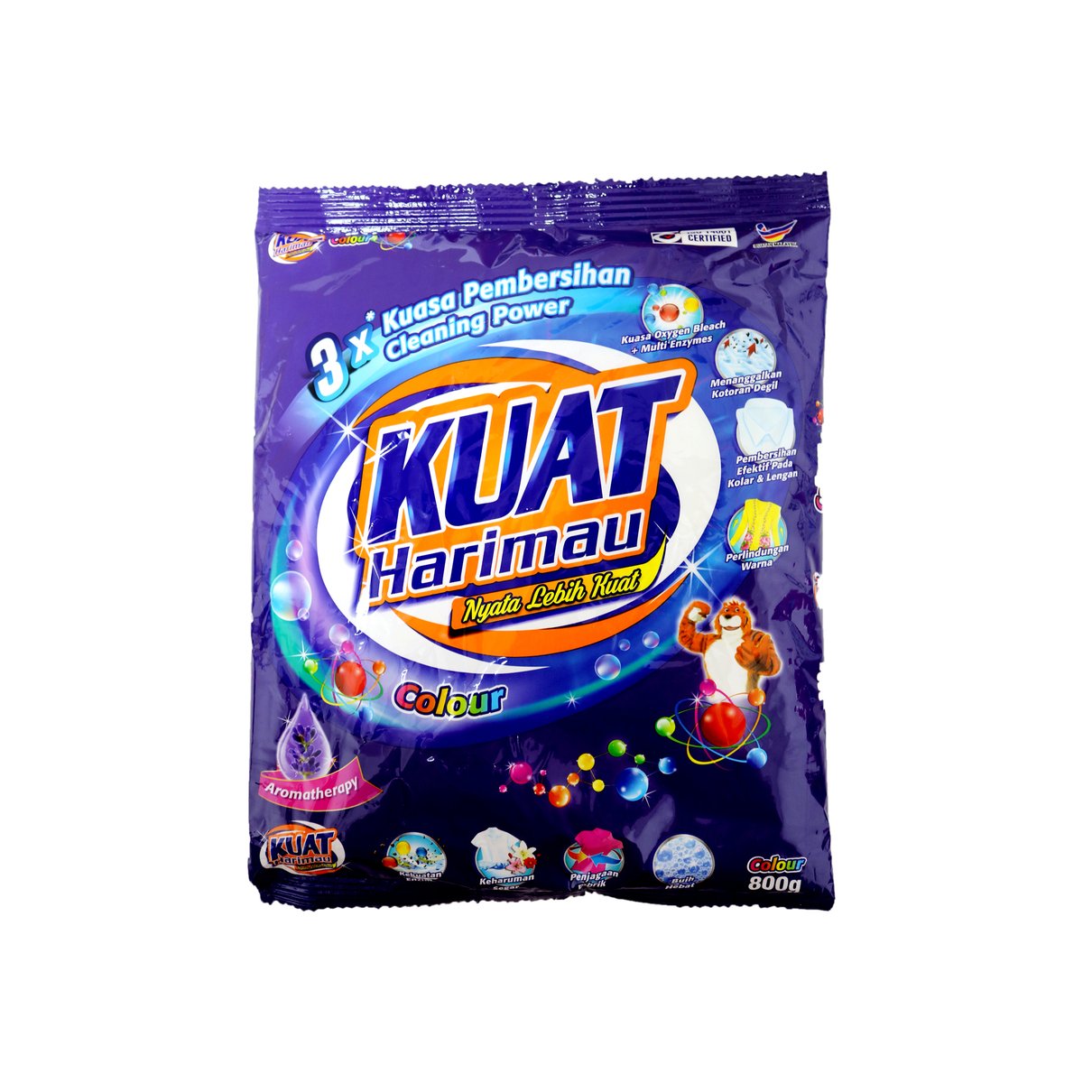 Kuat Harimau Polybag Powder Colour 750g