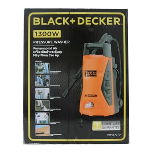 BLACK & DECKER 1300 Watt 100 Bar Pressure Washer PW1370TD