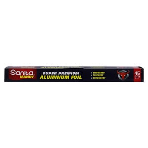 Sanita Mandy Super Premium Aluminum Foil Size 45cm x 6m 1 pc