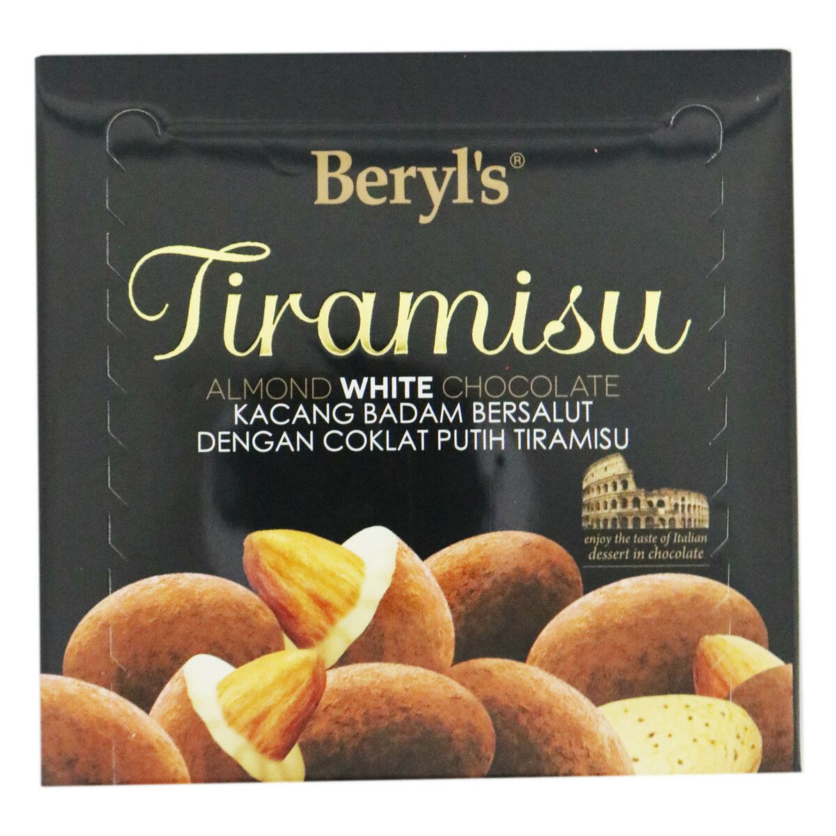 Beryls Tiramisu Almond White Chocolate 65g