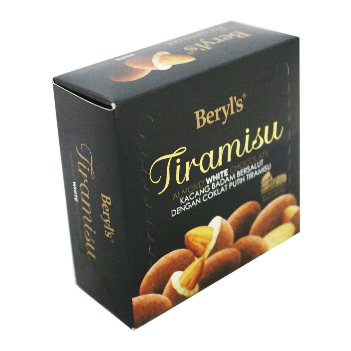 Beryls Tiramisu Almond White Chocolate 65g