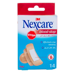 Nexcare Blood Stop Bandages 14 pcs