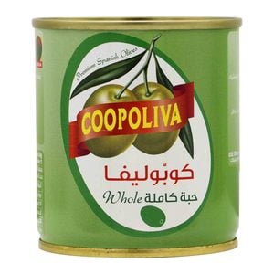 Coopoliva Whole Green Olives 200 g