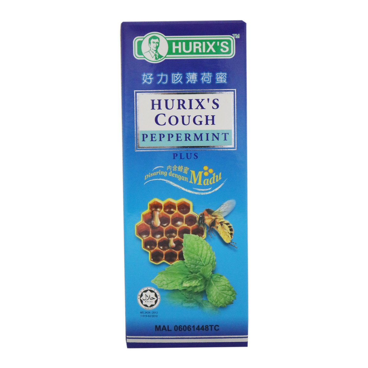 Hurix's Cough Peppermint Plus 100ml