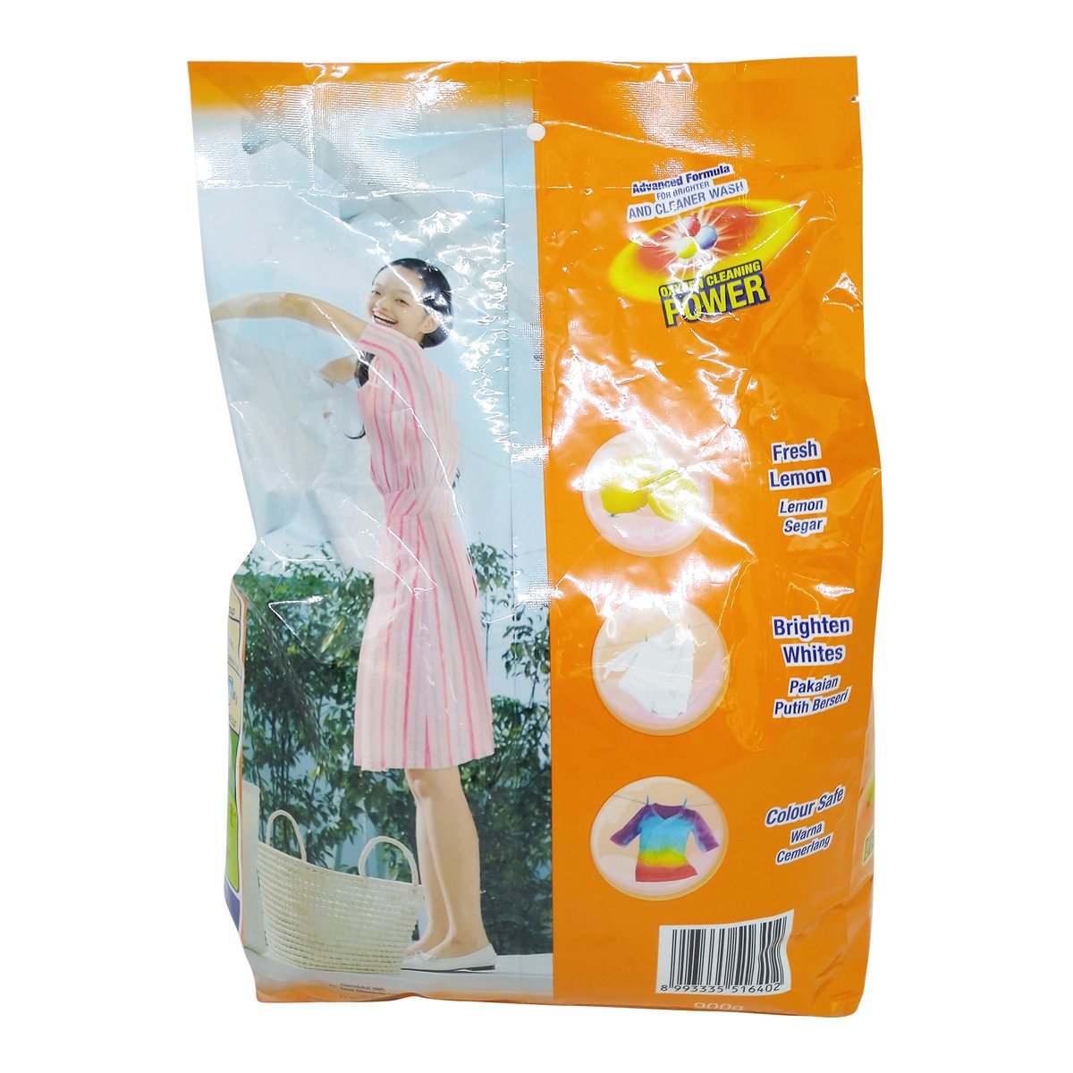 Kuat Harimau Detergent Lemon 900g