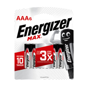 Energizer Battery AAA 6 MAX