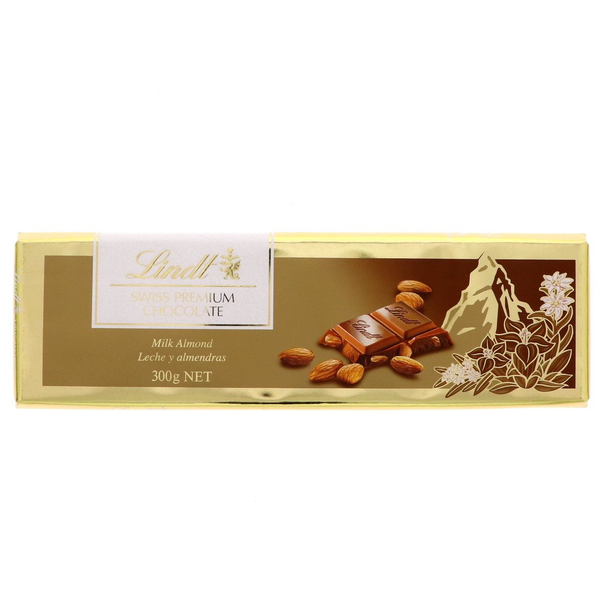 Lindt Swiss Premium Chocolate Milk Almond 300g Online At Best Price Covrd Chocobarsandtab 6833