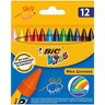 Bic Kids Wax Crayons BIS671 12's