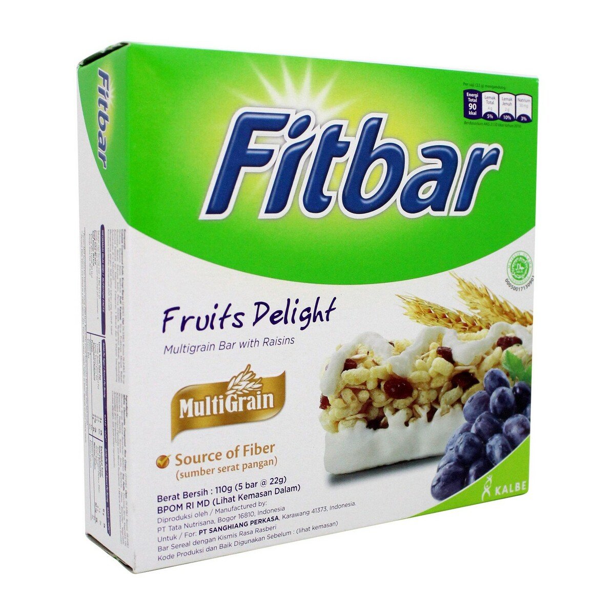 Fitbar Fruits 5 x 20g