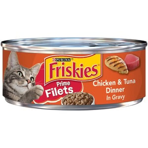 Friskies Prime Fillets Chicken & Tuna Dinner 156 g