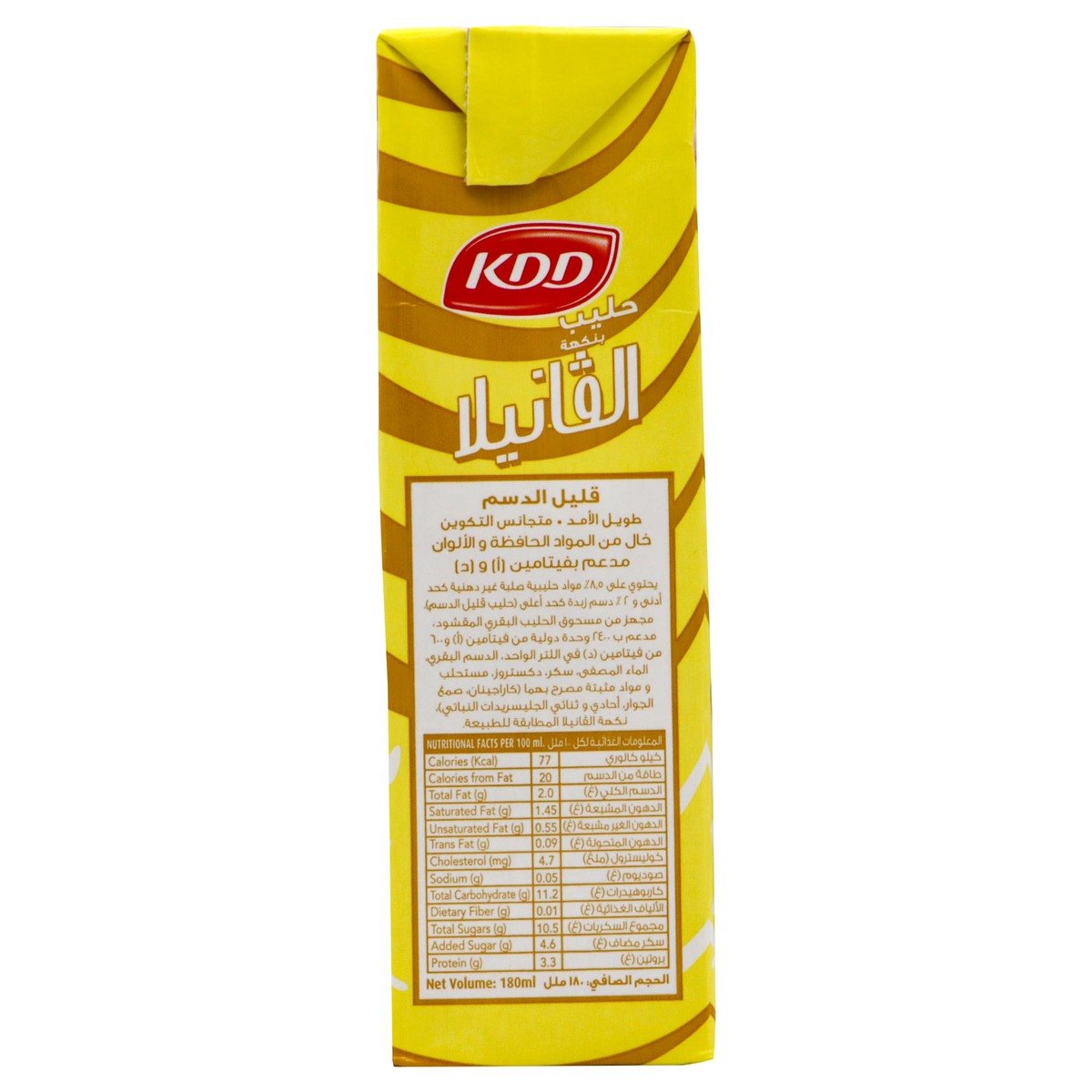 KDD Vanilla Flavoured  Milk 6 x 180ml