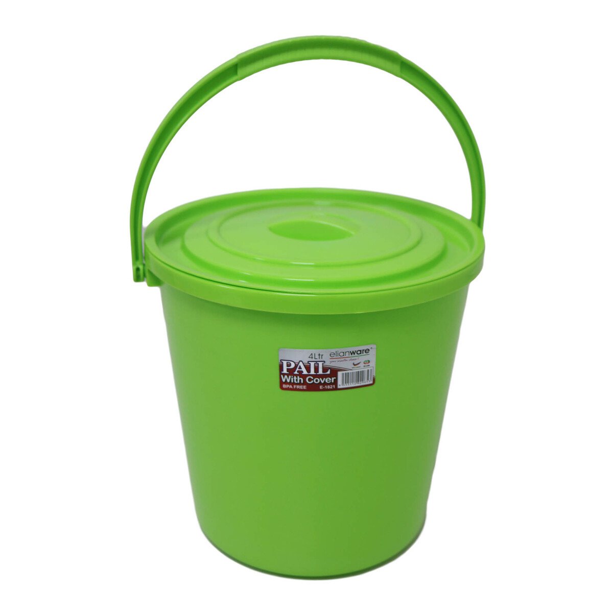 Elianware Pail With Cover 4L 1821-24