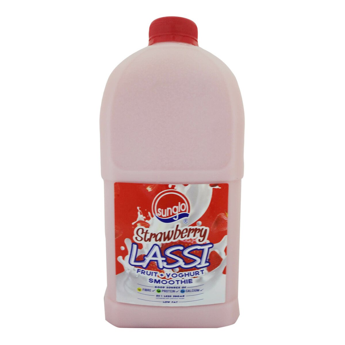 Sunglo Strawberry Lassi 1.75Litre