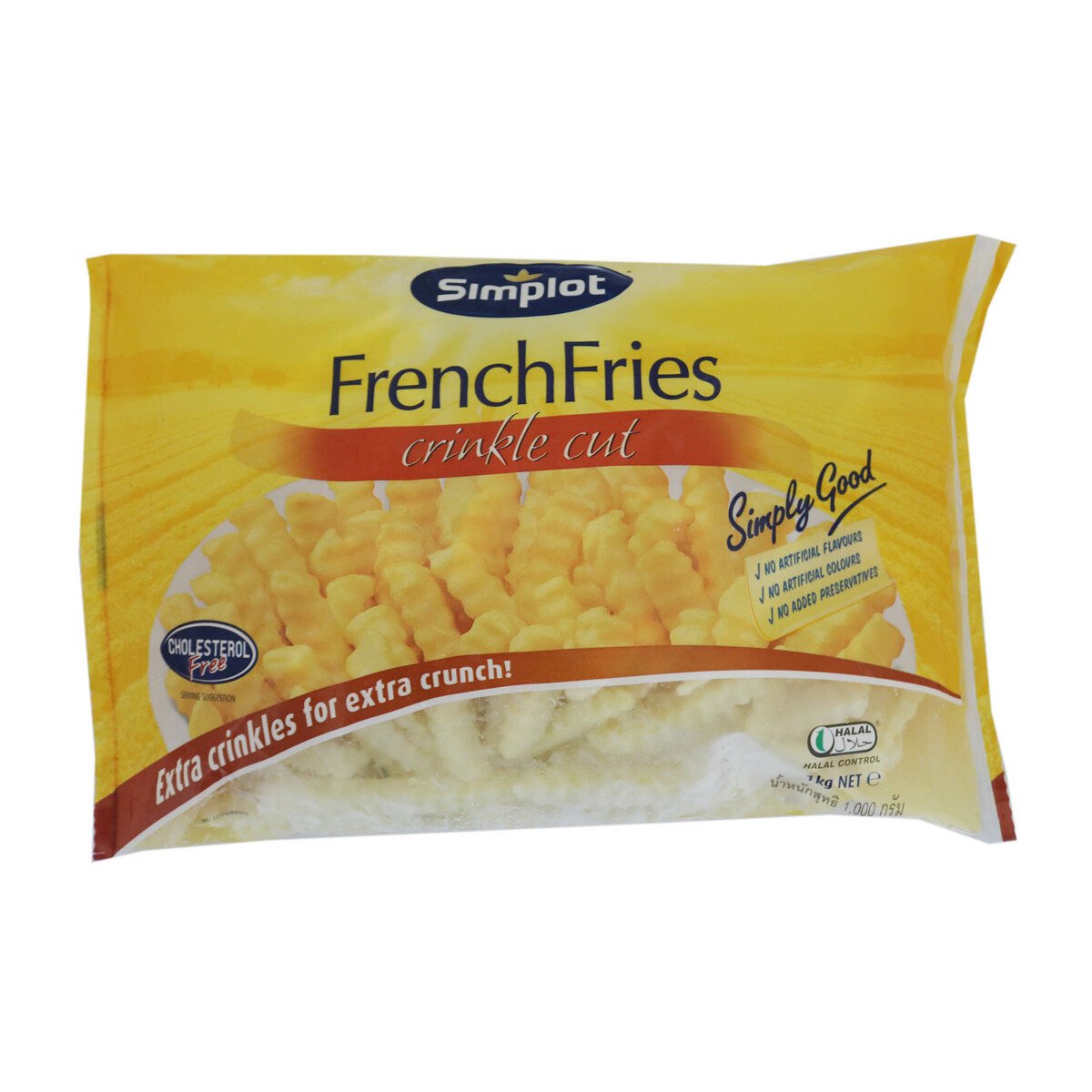 Simplot Crinkle Cut Fries 1kg