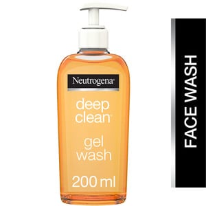 Neutrogena Facial Wash Deep Clean Gel 200 ml