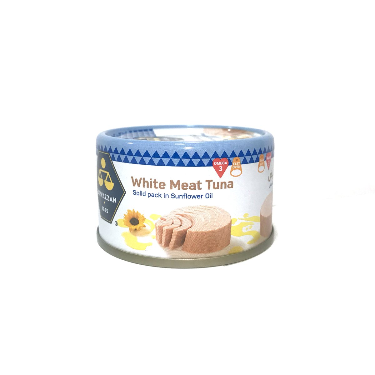 Al Wazzan White Meat Tuna In Sunflower Oil 90 g