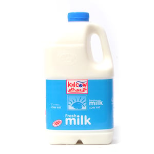 Kdcow Fresh Milk Low Fat 2 Litre