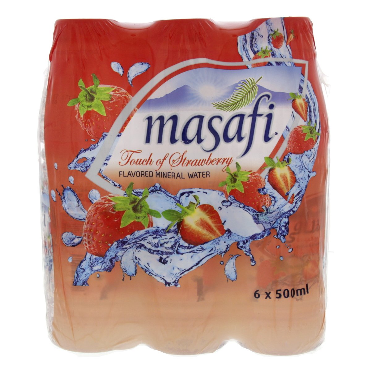 Masafi Mineral Water Strawberry 6 x 500 ml