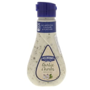 Hellmann's Garlic And Herbs Dressing 235 ml