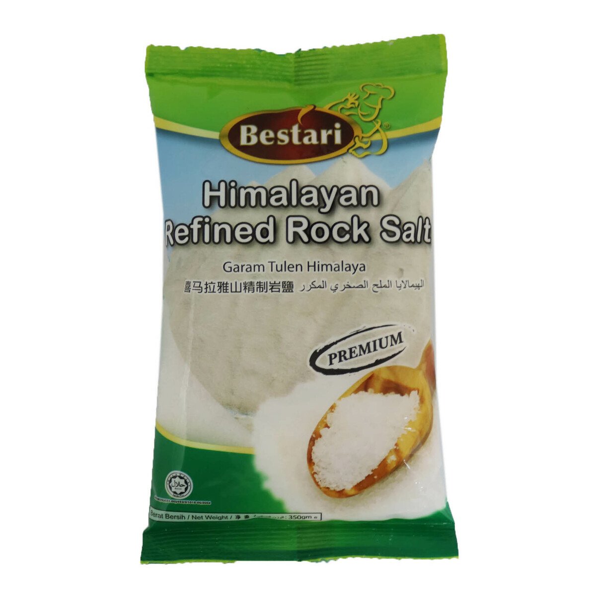 Bastari Refined Rock Salt 350g