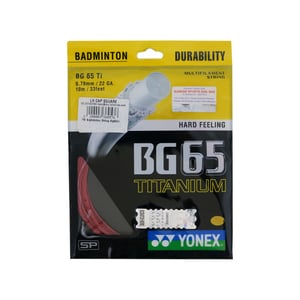 Yonex Badminton String Bg65Ti
