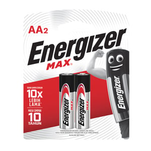 Energizer Battery AA 2 MAX
