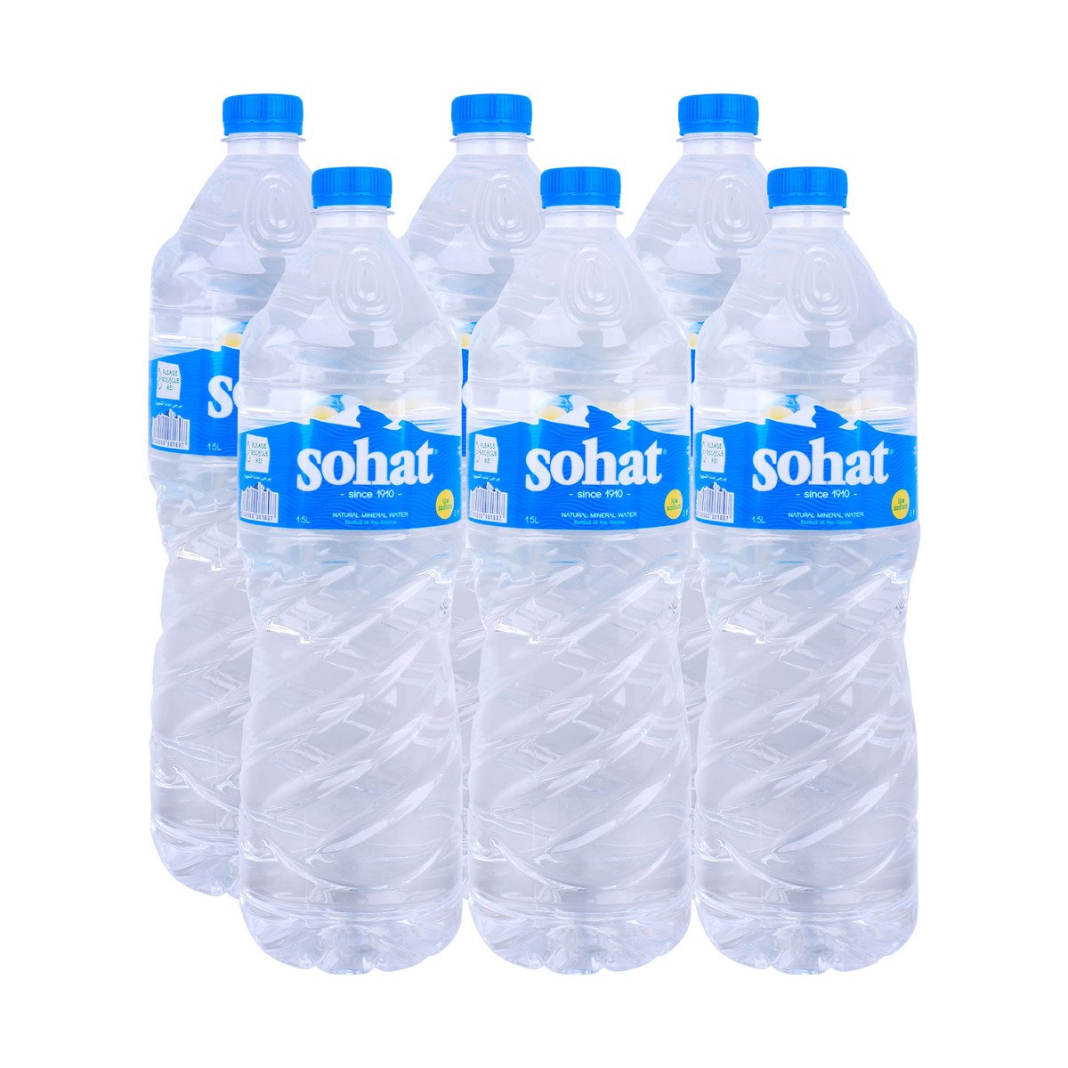 Sohat Natural Mineral Water 6 x 1.5Litre