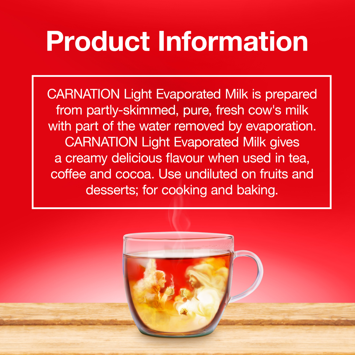 Carnation Evaporated Milk Light 170 g