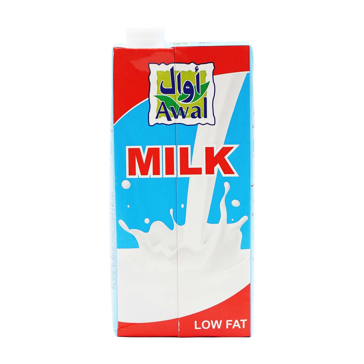 Awal UHT Milk Low Fat 4 x 1Litre