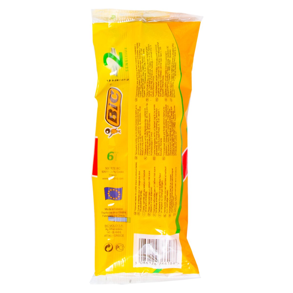 Bic Sensitive2 Disposable Razors 6 pcs