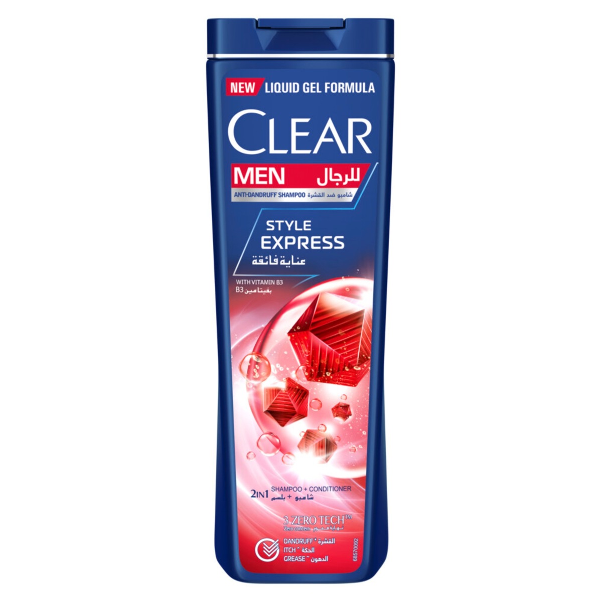 Clear Men's 2in1 Style Express Anti-Dandruff Shampoo 400ml Online at