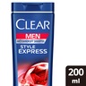 Clear Men's, 2in, 1 Style Express Anti-Dandruff Shampoo, 200 ml