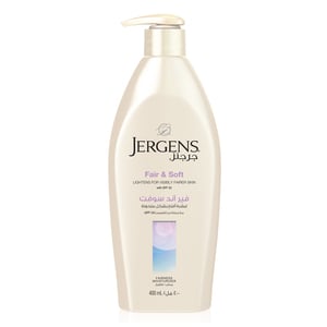 Jergens Body Lotion Fair & Soft 400 ml