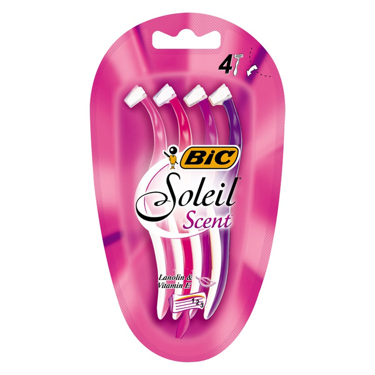 Bic Soleil Scent Shaver 4 pcs