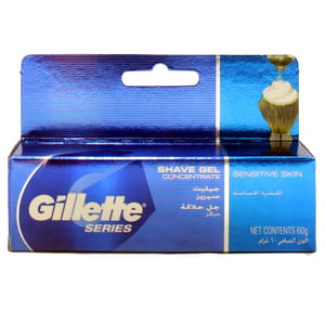 Gillette Shave Gel Sensitive Skin 60g