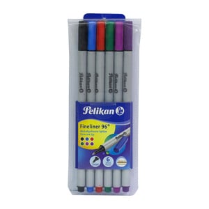 Pelikan 0.4mm Ballpoint Pen Fineliner 96 6pcs