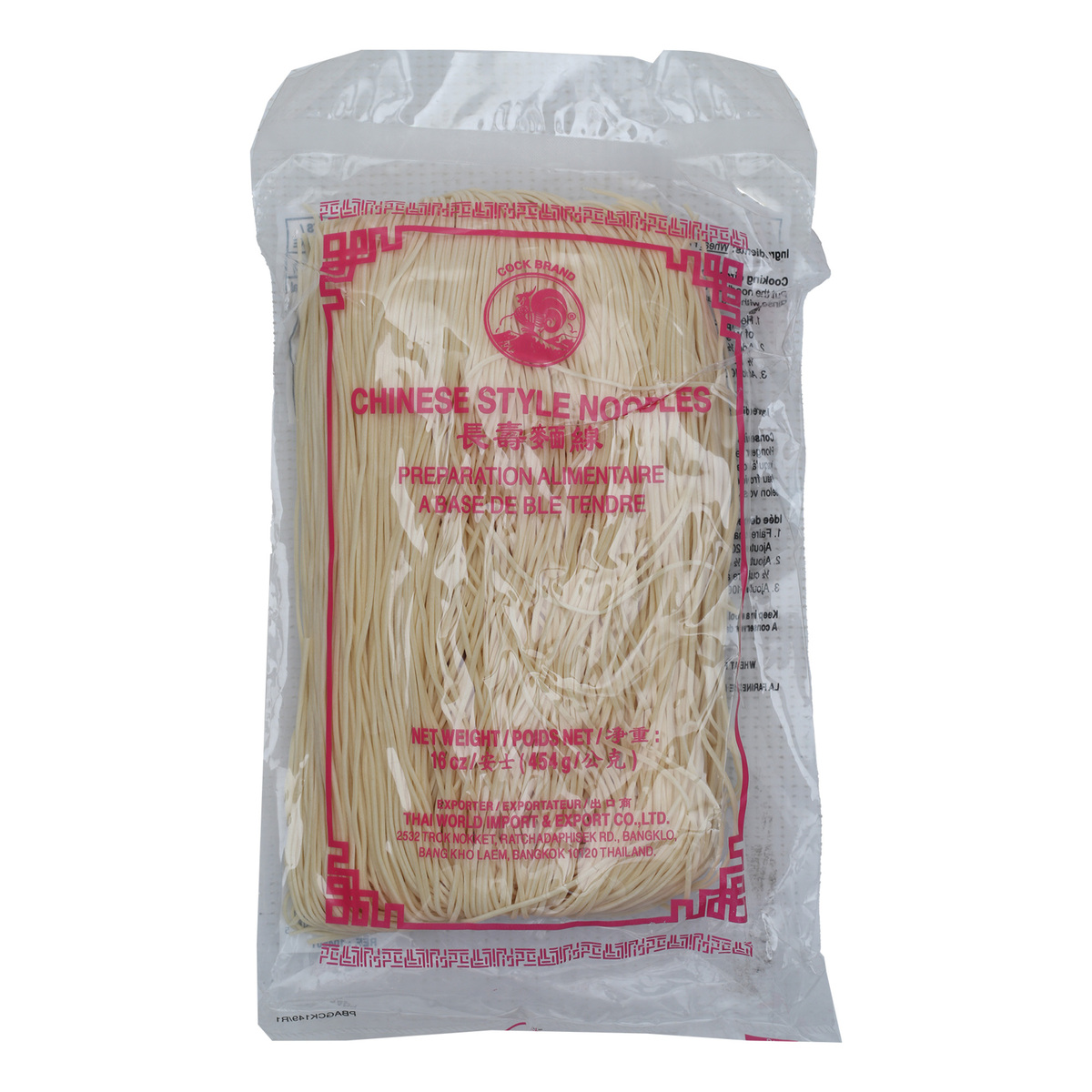 Cock Chinese Noodles 454 g